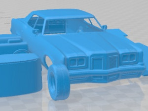 Pontiac Catalina 1972 Printable Car 3D 打印模型