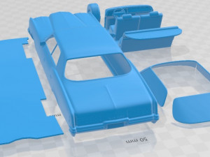Pontiac Catalina 1972 Printable Car 3D 打印模型
