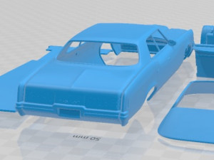 Pontiac Catalina 1972 Printable Car 3D 打印模型