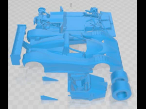 Ferrari 333 SP Printable Car 3D Print Model