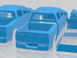 Toyota Tundra 2022 Printable Car 3D Принт Модель