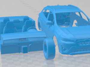 Subaru Crosstrek 2021 Printable Car 3D 打印模型