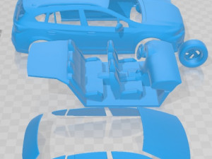 Subaru Crosstrek 2021 Printable Car 3D 打印模型