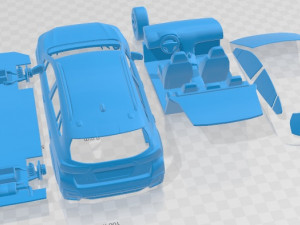 Subaru Crosstrek 2021 Printable Car 3D 打印模型