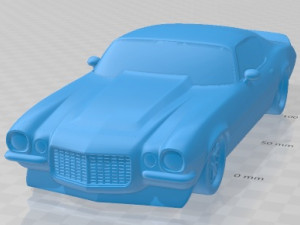 Chevrolet Camaro 1970 Protouring Printable Car 3D Print Model