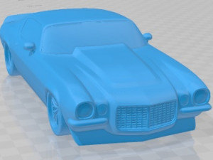 Chevrolet Camaro 1970 Protouring Printable Car 3D Print Model
