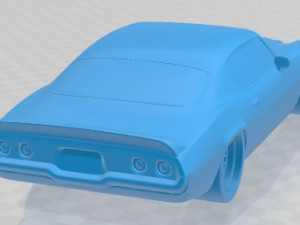 Chevrolet Camaro 1970 Protouring Printable Car 3D Print Model