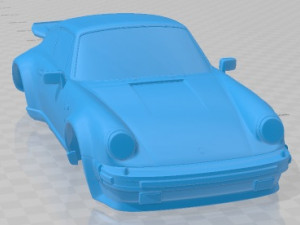 Porsche 911 1973 Printable Car Model Cetak 3D