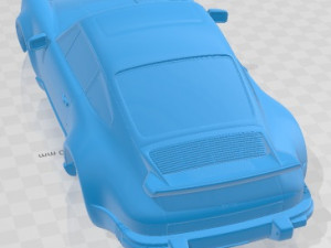 Porsche 911 1973 Printable Car Model Cetak 3D