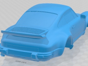 Porsche 911 1973 Printable Car Model Cetak 3D