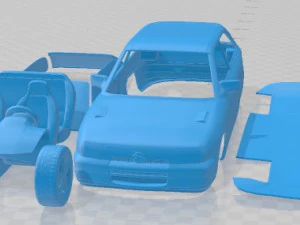 Opel Astra GSi 1991 인쇄 가능한 자동차 3D 프린트 모델