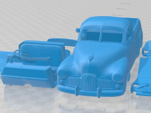 Holden 2106 FX 1951 UTE Printable Car 3D Print Model