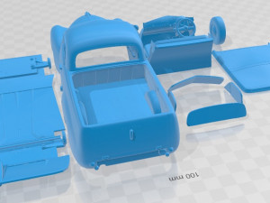 Holden 2106 FX 1951 UTE Printable Car Modelo de impresión 3D