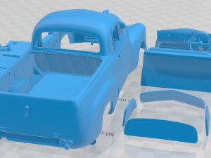 Holden 2106 FX 1951 UTE Printable Car Modelo de impresión 3D