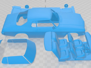 Holden Monaro HQ GTS 1973 Printable Car 3Dプリントモデル