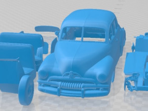 Holden FJ Sedan 1953 Printable Car 3D Print Model