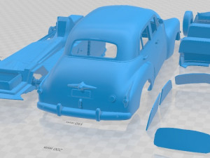 Holden FJ Sedan 1953 Printable Car 3D Принт Модель