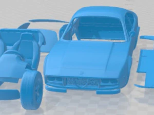 Alfa Romeo GT 1300 Junior Zagato 1972 Printable Car 3D Print Model