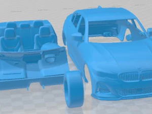 Alpina D3 S Sedan 2020 Printable Car 3D Print Model