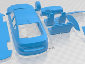 Skoda Superb IV 2020 Printable Car 3D 프린트 모델