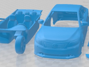 Toyota Camry EU 2014 Printable Car 3D 프린트 모델