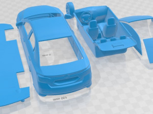 Toyota Camry EU 2014 Printable Car 3D Baskı Modeli