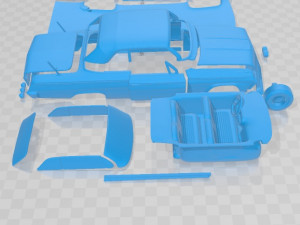 Chevrolet Impala SS 409 1962 Printable Car 3D-Druckmodell