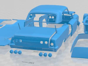 Chevrolet Impala SS 409 1962 Printable Car 3D Print Model