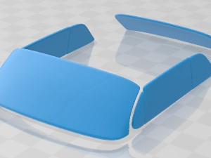 Chevrolet Impala SS 409 1962 Printable Car 3D-Druckmodell