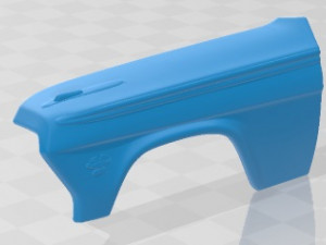 Chevrolet Impala SS 409 1962 Printable Car 3D-Druckmodell