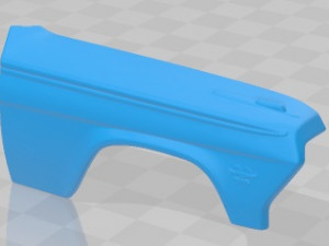 Chevrolet Impala SS 409 1962 Printable Car 3D-Druckmodell