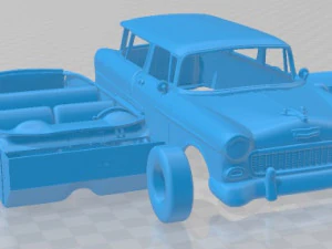 Chevrolet Nomad Wagon 1955 Printable Car 3D Print Model