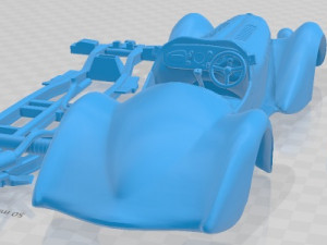 Alfa Romeo 8c 2900 Spider Printable Car 3D-printmodel