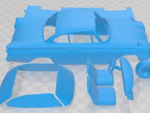 Consul Capri 1961 Printable Car 3D Принт Модель