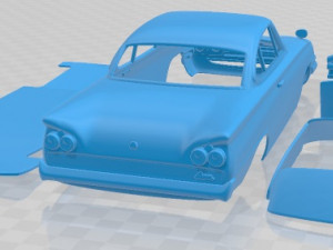 Consul Capri 1961 Printable Car 3D Принт Модель