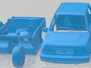 Suzuki Vitara 1989 Printable Car 3D Print Model