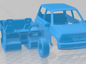 Suzuki Vitara 1989 Printable Car 3D 打印模型