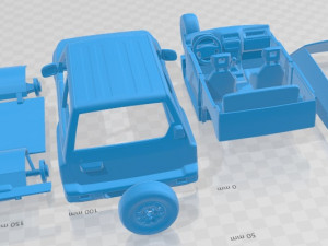 Suzuki Vitara 1989 Printable Car 3D 打印模型