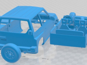 Suzuki Vitara 1989 Printable Car 3D 打印模型