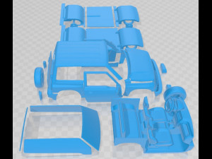 Suzuki Vitara 1989 Printable Car 3D Baskı Modeli