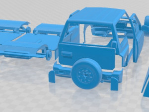 Suzuki Vitara 1989 Printable Car 3D Baskı Modeli