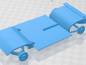 Suzuki Vitara 1989 Printable Car 3D Baskı Modeli