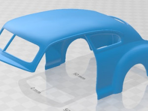 Chevrolet Fleetline Aero Sedan 1948 Printable Car Modelo de Impressão 3D