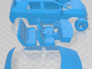 Citroen C3 Aircross 2022 Printable Car 3D Принт Модель