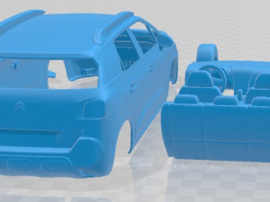 Citroen C3 Aircross 2022 Printable Car 3D Принт Модель