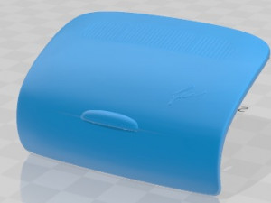 Volkswagen Karmann Ghia Coupe 1955 Printable Car 3D-printmodel