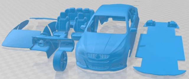 Holden VF Commodore Calais V SSV 2013 Printable Car 3D Print Model .c4d .max .obj .3ds .fbx .stl .blend 