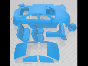 Holden VF Commodore Calais V SSV 2013 Printable Car 3D प्रिंट मॉडल
