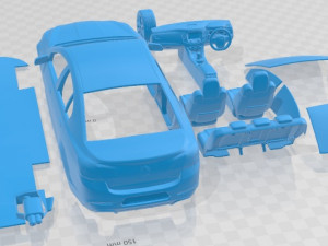Holden VF Commodore Calais V SSV 2013 Printable Car 3D प्रिंट मॉडल