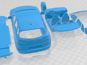 Mazda CX 3 2019 Printable Car 3D-printmodel